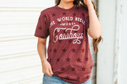 World Needs More Cowboys Star Graphic TeeS