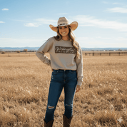Wranglin Kids & Cows Graphic SweatshirtSandS