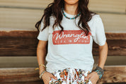 Wranglin Kids & Cows Graphic TeeCementS
