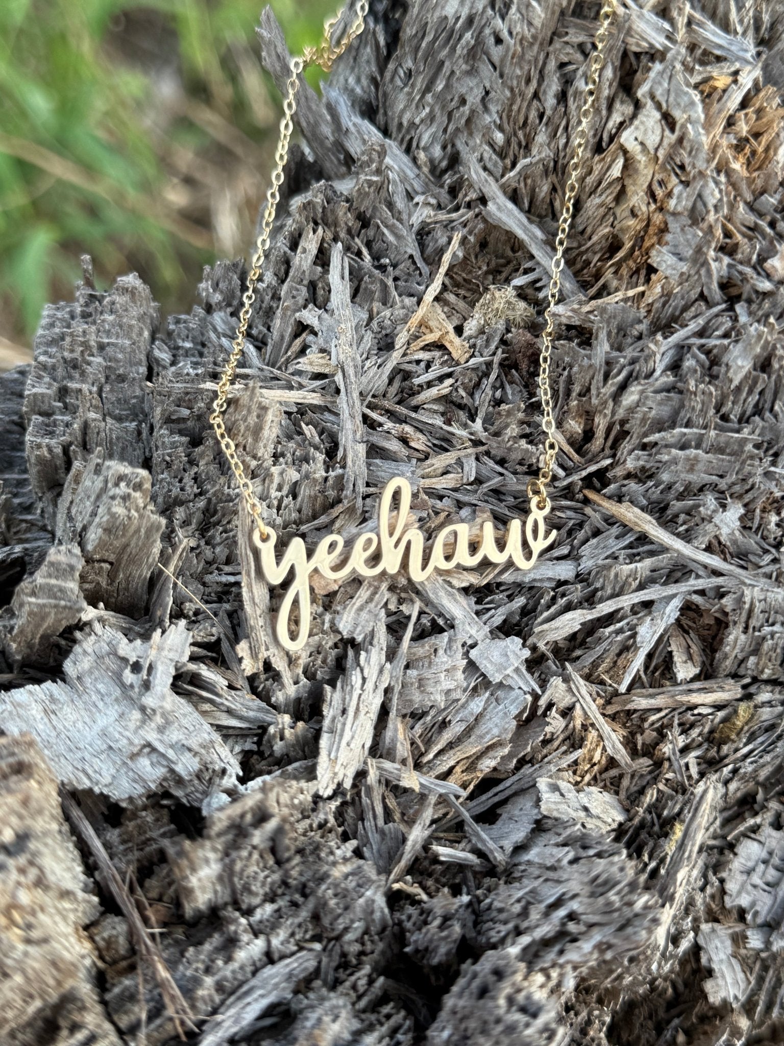 Yee Haw Chain NecklaceSilverOS
