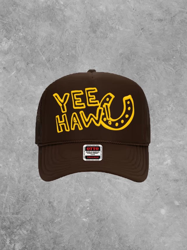 Yee Haw Horseshoe Trucker Hat