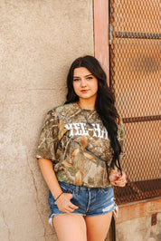 Yee - Haw Tree Camo Graphic TeeTree CamoS
