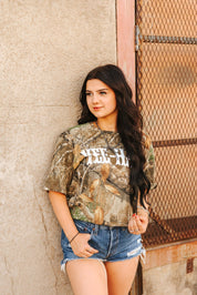 Yee - Haw Tree Camo Graphic TeeTree CamoS