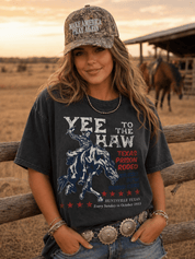 Yee To The Haw Oversized Graphic TeeS