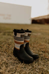 Midi Stripe Pendelton Boots