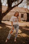 destroyed at the knees distressed jeans