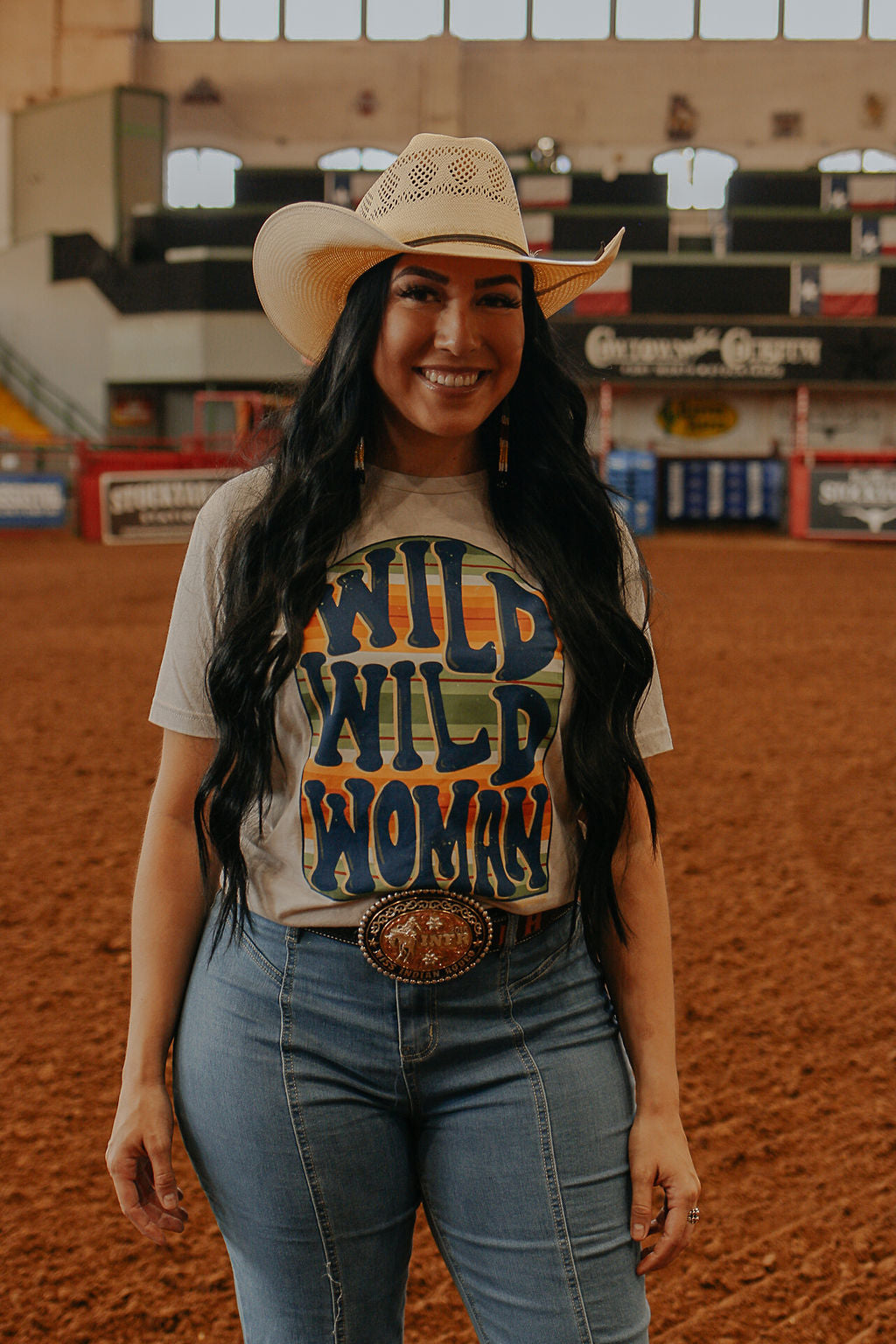 Wild, Wild Woman Western Graphic T-shirt
