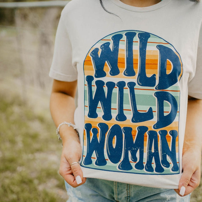 Wild, Wild Woman Western Graphic T-shirt