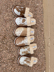 Authentic Cowhide Slippers - ChocolateChocolate6