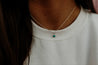 Authentic Tiny Turquoise Charm NecklaceTurquoiseOS