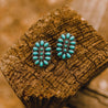 Cluster Concho Turquoise EarringsTurquoiseOS