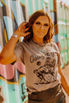 Cowgirl Up Graphic TeePebbleS