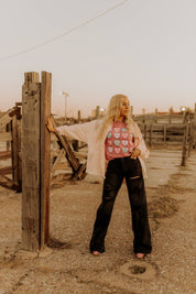 Distressed Wide Leg DenimLight Wash5
