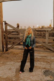 Distressed Wide Leg DenimLight Wash5