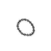 Faux Navajo Pearl Stretch BraceletSilverOS
