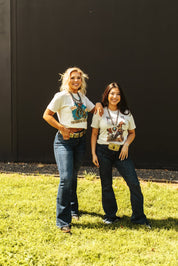 Gold Buckle Rodeo Thrills Graphic TeeNaturalS