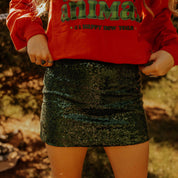 Green Sequin SkirtGreenXS