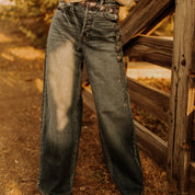 High Rise Wide Leg Flare JeanDenim1