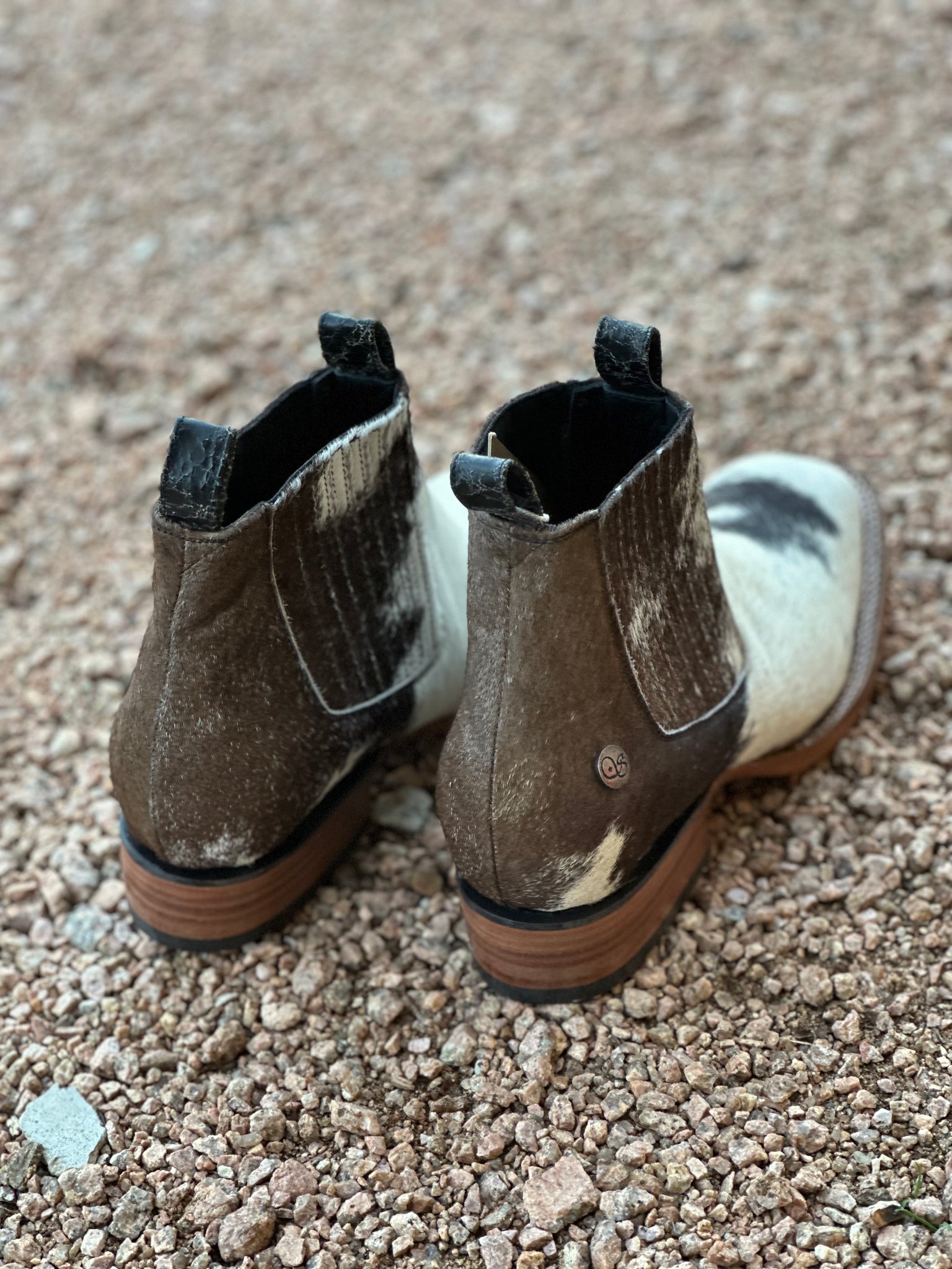 Stiefeld Hair-On Hide Boots - Size 9