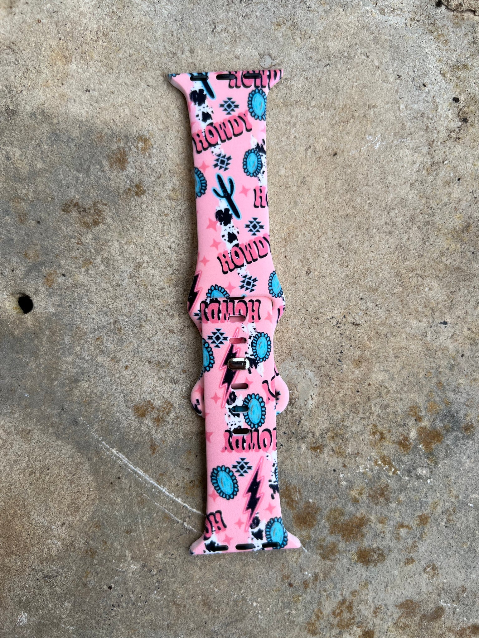 Pink Cowgirl Watch Band