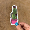 Flower Cactus Sticker 