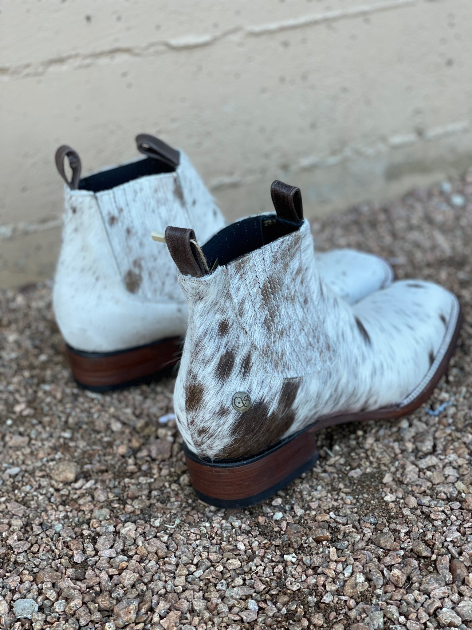 Stiefeld Hair-On Hide Boots - Size 10.5