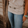 Mini Concho BeltSilverOS