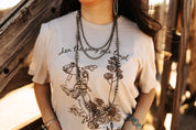 Multi-Strand Navajo Pearl Layered NecklaceSilverOS