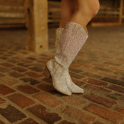 Nashville Rhinestone Cowgirl BootSilver6