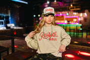 Raisin' Hell Trucker HatCamoOS