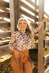 Rodeo Checkers Long Sleeve Mesh TopMultiS