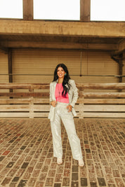 Silver Shimmer Trouser PantsSilverXS