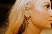 Stacked Navajo Bead EarringsSilverOS