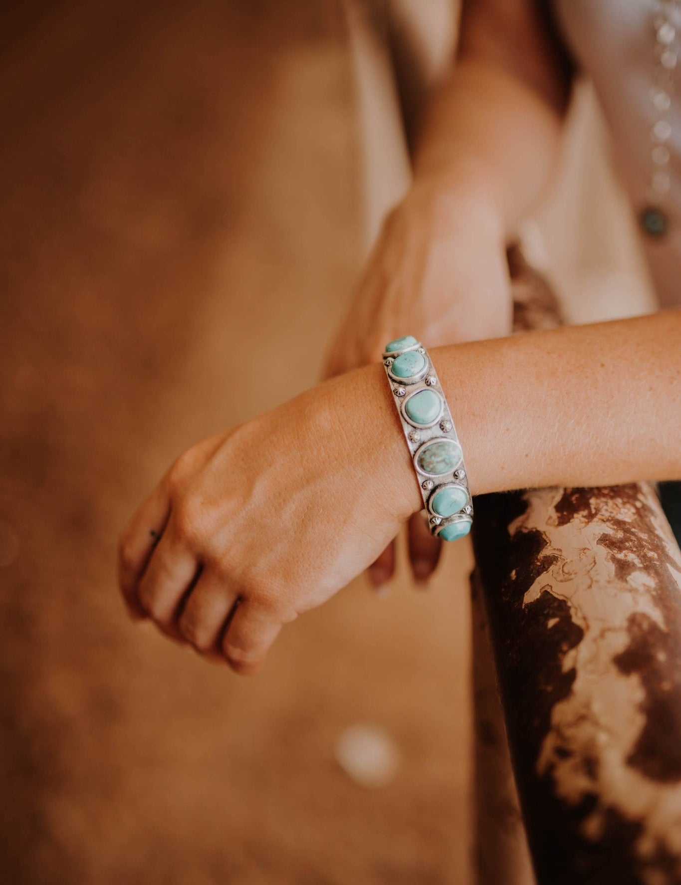 Turquoise Stone CuffTurquoiseOS