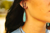 Turquoise Teardrop EarringsTurquoiseOS