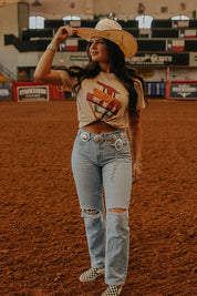 Wild West Welcomes You Marquee Graphic T-shirtSand DuneS
