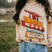Wild West Welcomes You Marquee Graphic T-shirtSand DuneS
